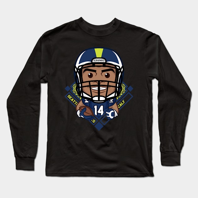 DK Metcalf Long Sleeve T-Shirt by Mudahan Muncul 2022